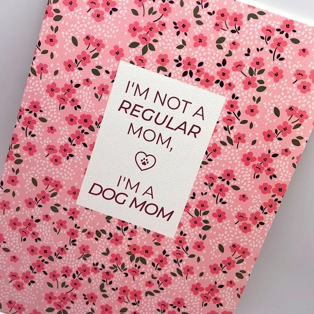 NWT Wool + Pepper Co. I’M NOT A REGULAR MOM, I’M A DOG MOM Notebook